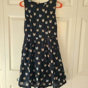 Dangerfield/Revival Black Cat Dress
